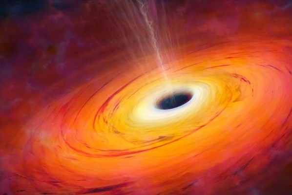 Astrônomos detectam luz por trás de buraco negro pela primeira vez e confirmam teoria de Einstein. (Foto: Getty Images)