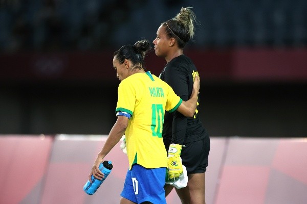 Bárbara defendeu bem, mas não conseguiu garantir a classicação | Crédito: Getty Images