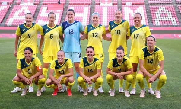 A seleção australiana de futebol feminino. (Foto: Getty Images)