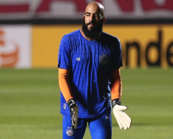 Danilo Fernandes foi escolhido por Dado nos dois últimos jogos do Bahia (Foto:Ettore Chiereguini/AGIF)