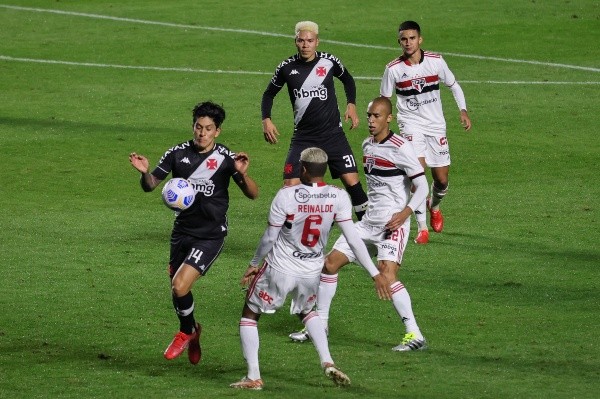 São Paulo x Vasco, pela Copa do Brasil 2021. (Foto: Marcello Zambrana/AGIF)