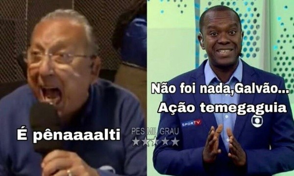 Memes da classificação do Brasil para à final dos Jogos Olímpicos. (Foto: Reprodução Humor Esportivo)