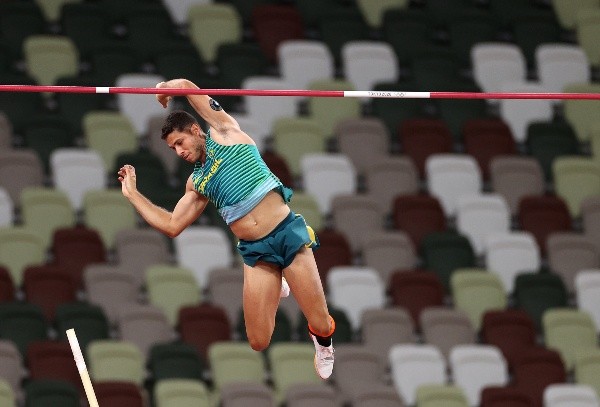  Thiago Braz ainda é o detentor do recorde olímpico com 6,03 m conquistados na Rio 2016 | Crédito: Getty Images