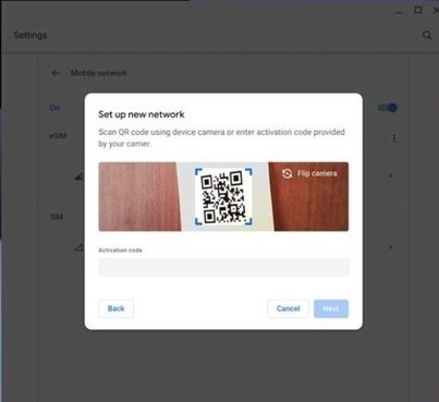 Mais rápido e eficiente alternando entre perfis das operadoras com QR(Foto: Reprodução/ Google)