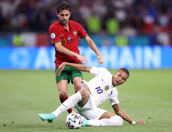 Bernardo Silva pela seleção de Portugal. (Foto: Getty Images)