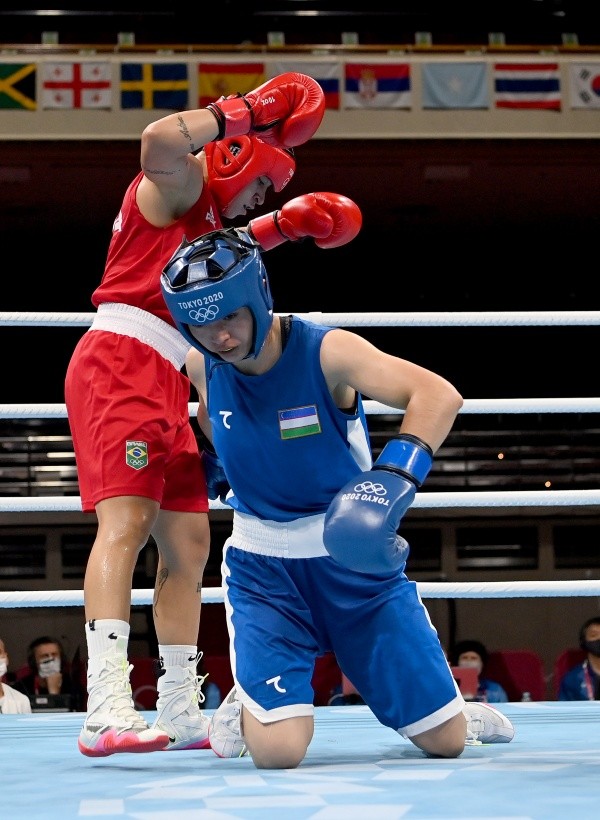Bia é a atual campeã mundial da categoria dos leves | Crédito: Getty Images