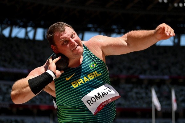 Darlan Romani nos Jogos Olímpicos de Tóquio. (Foto: Getty Images)