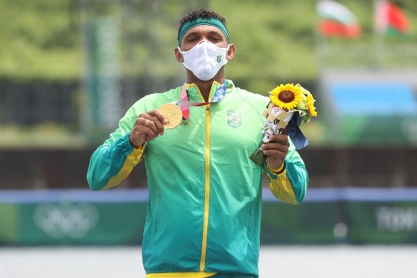Isaquias Queiroz foi ouro na canoagem nos Jogos Olímpicos. (Foto: Getty Images)