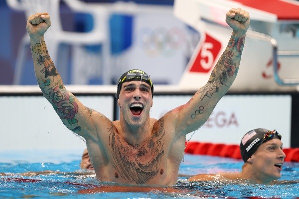 Bruno Fratus conquistou a medalha de bronze nos Jogos Olímpicos de Tóquio
