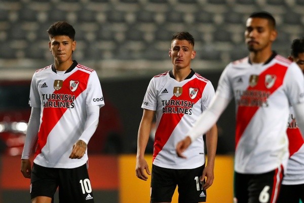River Plate em campo. (Foto: Getty Images) River Plate em campo. (Foto: Getty Images)