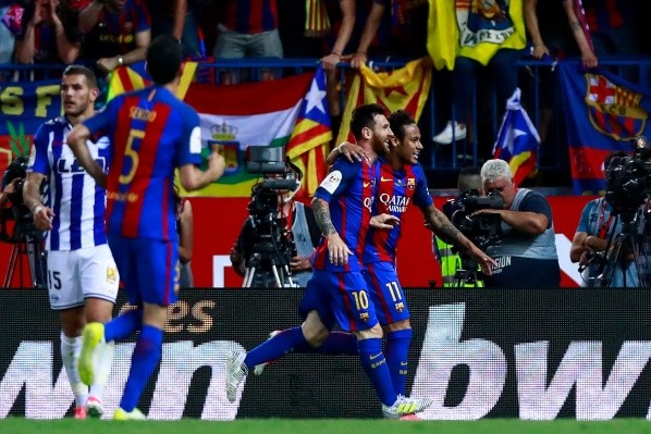 Messi e Neymar jogaram juntos outra vez | Crédito: Getty Images