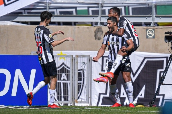 Jogadores do Atlético-MG celebram gol. Foto: Getty Images