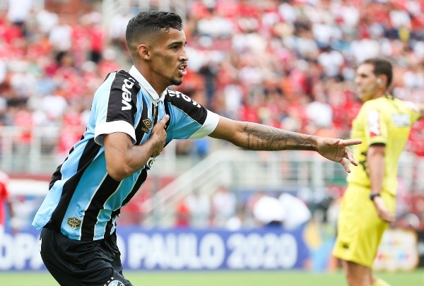 Fabrício foi destaque na Copinha 2020 pelo Grêmio, mas não teve sequência no profissional (Foto: Alexandre Schneider/Getty Images Brazil)