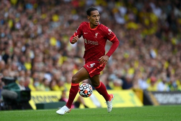 Virgil Van Dijk Liverpool Norwich City