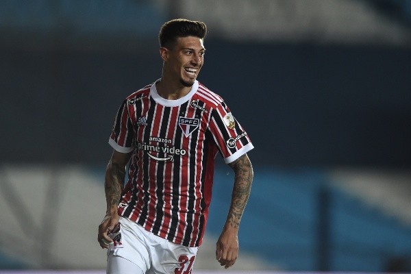 Rigoni em campo pelo São Paulo. (Foto: Getty Images)
