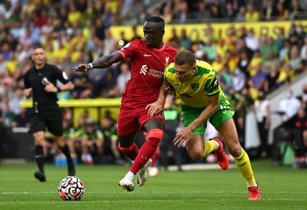 Sadio Mané Liverpool Norwich City
