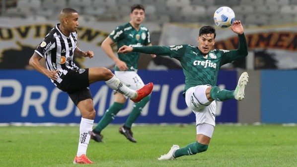 Atlético-MG x Palmeiras será um dos confrontos da semifinal da Libertadores 2021 (Foto: CESAR GRECO)
