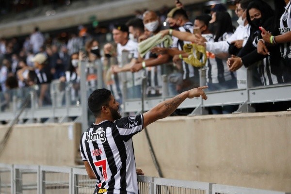 Hulk comemorando gol contra o River Plate. (Foto: Getty Images)
