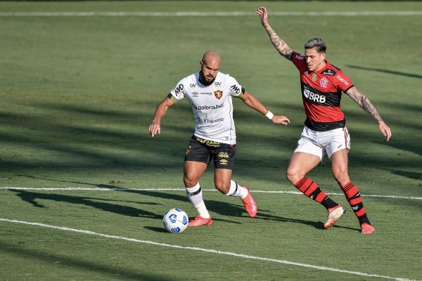 Sport em campo pelo Brasileirão. (Foto: Thiago Ribeiro/AGIF)