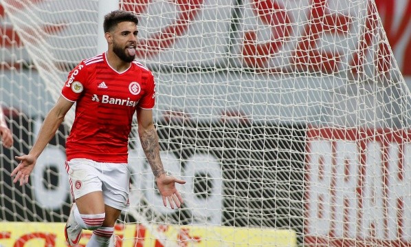 Yuri Alberto comemorando gol. (Foto: Getty Images)