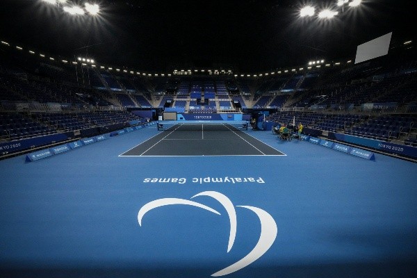  Ariake Tennis Park, no Japão. (Foto: Getty Images)