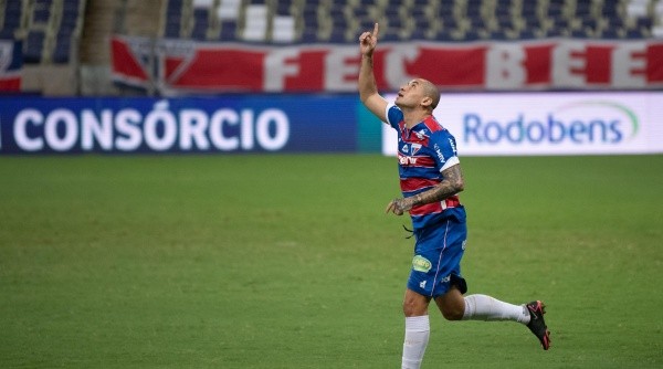 Wellington Paulista fez parte da campanha que levou o Fortaleza para a sua primeira Libertadores (Foto: Kely Pereira/AGIF)