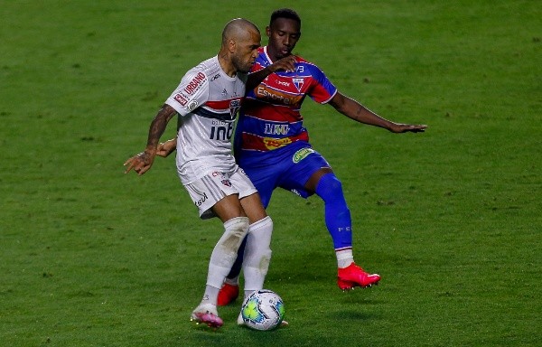 São Paulo x Fortaleza em partida da Copa do brasil de 2020. (Foto: Getty Images)