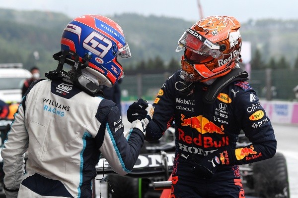 Russel e Verstappen. (Foto: Getty Images)