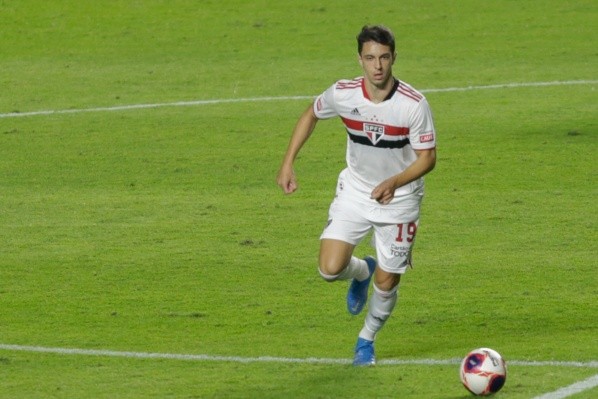 Shaylon em campo pelo São Paulo no Campeonato Paulist. (Foto: Marcello Zambrana/AGIF) Shaylon em campo pelo São Paulo no Campeonato Paulist. (Foto: Marcello Zambrana/AGIF)