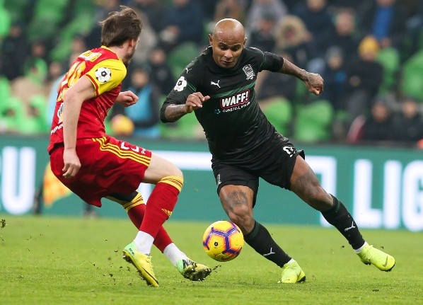 Ari em ação pelo Krasnodar Ari em ação pelo Krasnodar