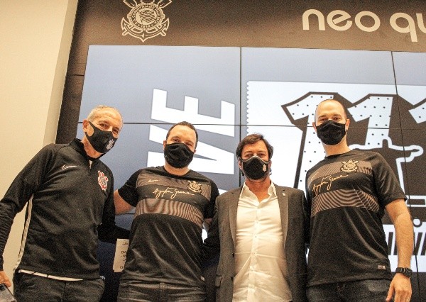 Corinthians anuncia novo patrocínio: uma empresa de bitcoins até o fim de 2022. (Foto: Site Corinthians)