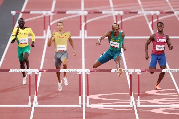 Alison é o líder da prova na Liga Diamante Alison é o líder da prova na Liga Diamante