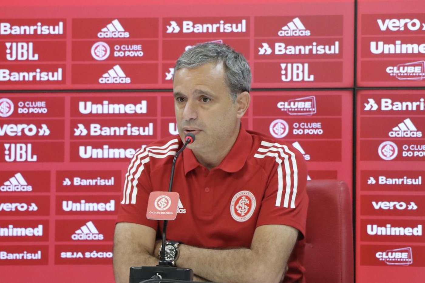 Grossi é responsável hoje pelas categorias de base do Inter (Foto: Ricardo Duarte / Internacional)