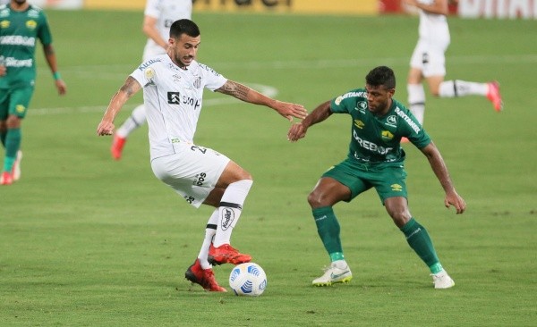 Cuiabá x Santos. (Foto: Gil Gomes/AGIF)
