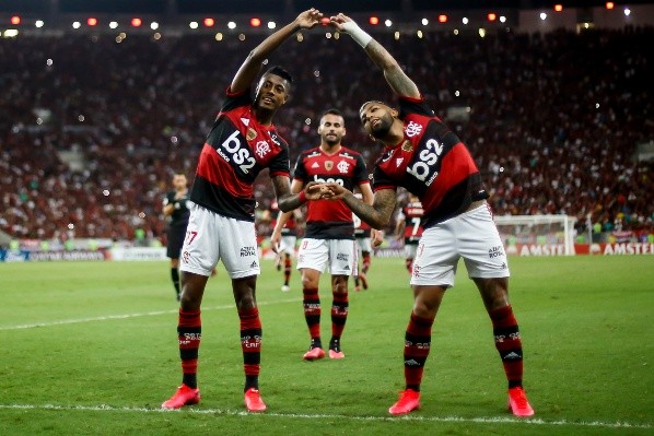 Gabigol e Bruno Henrique colocaram o ataque do Flamengo em outro patamar Gabigol e Bruno Henrique colocaram o ataque do Flamengo em outro patamar