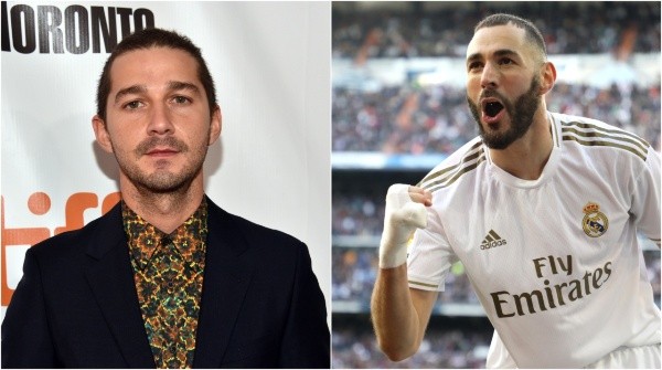 Benzema / Shia LaBeouf (Foto: Getty Images)