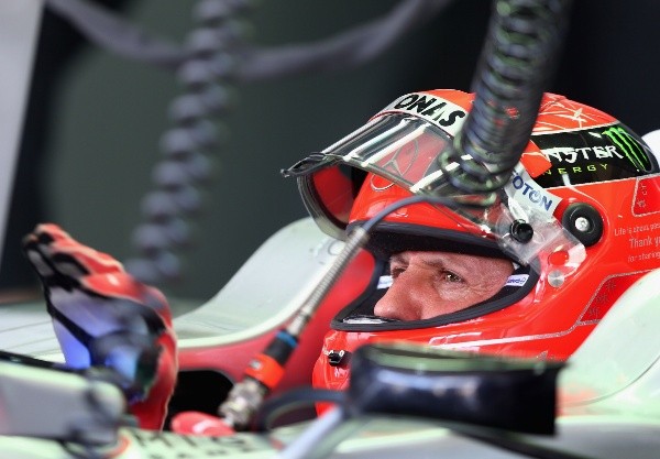 Michael Schumacher na Fórmula 1. (Foto: Getty Images)