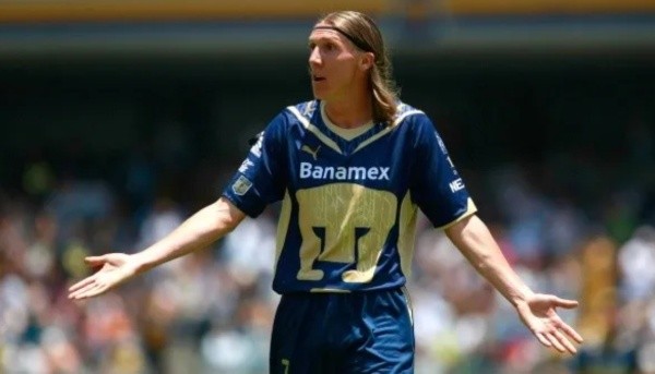 Do Brasil ao México sem parar, o meio-campista aposentado é o ídolo do Pumas. Fonte: Getty Images