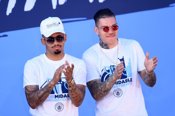 Ederson e Gabriel Jesus, do Manchester City, não puderam se apresentar a Seleção Brasileira
