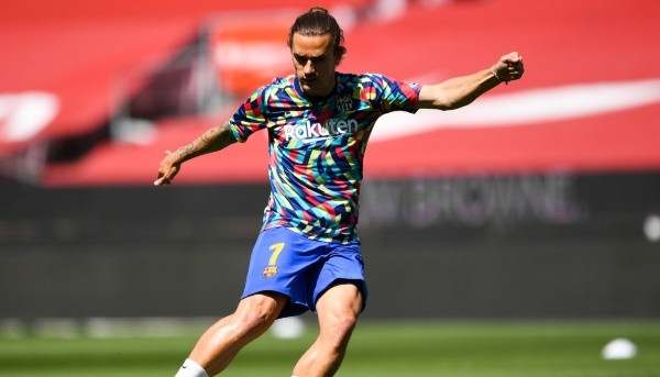 Com o Barcelona já foi campeão da Copa del Rey 2021. Fonte: Getty Images