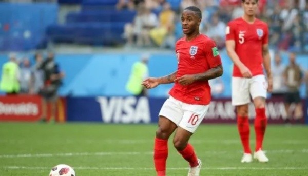 O inglês de origem jamaicana percorre o Manchester City. Fonte: Getty Images