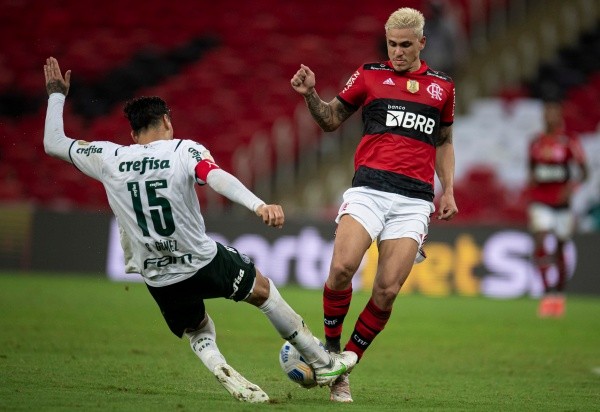 Flamengo x Palmeiras pelo primeiro turno do Brasileirão 2021. (Foto: Jorge Rodrigues/AGIF)