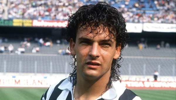 Baggio na Juventus. Fonte: Getty Images