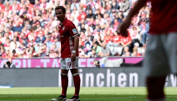 Gotze no Bayern de Munique. Fonte: Getty Images