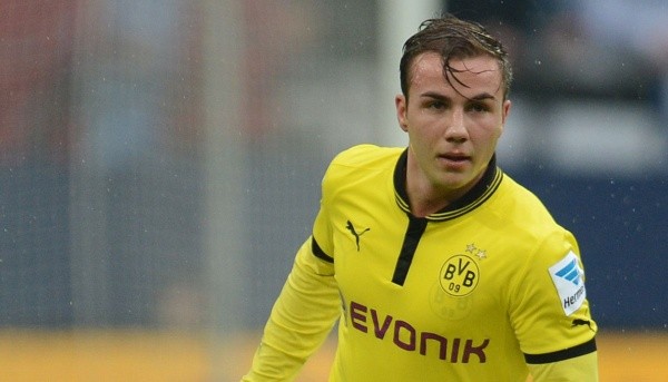 Gotze em Dortmund. Fonte: Getty Images