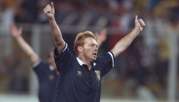 Ele veio para a seleção escocesa por seu sucesso em Glasgow. Fonte: Getty Images