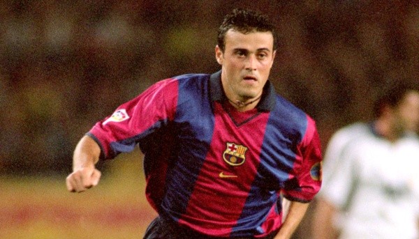 Luis Enrique em Barcelona. Fonte: Getty Images