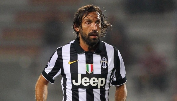Pirlo na Juventus. Fonte: Getty Images