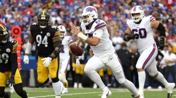 Josh Allen Buffalo Bills Pittsburgh Steelers