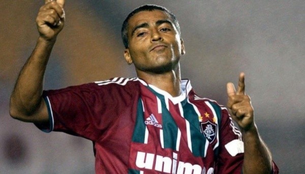 Romário no Fluminense. Fonte: Getty Images
